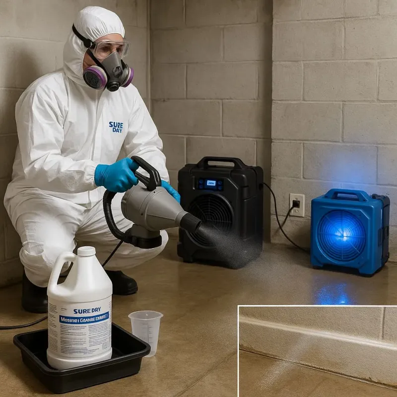 Sanitization and Odor Removal process in Kerman, CA