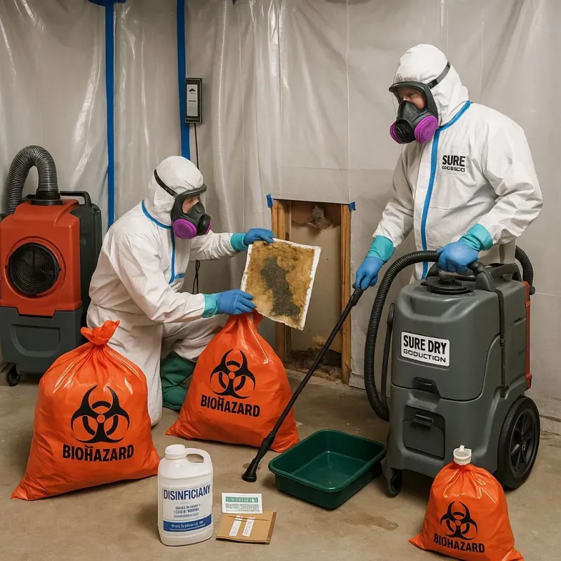 Contaminated Water Handling Protocols process in Kerman, CA